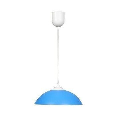Lampa wisząca niebieska szklana Fino 31-67374