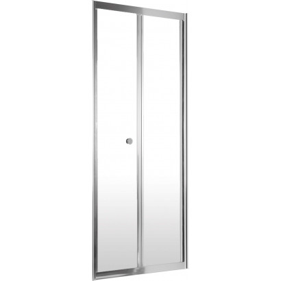 Drzwi prysznicowe wnękowe 80 cm - składane