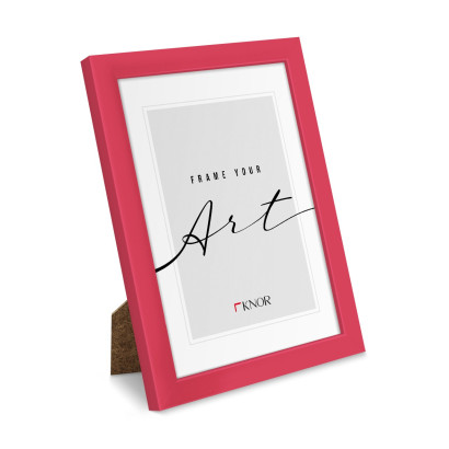 Różowa ramka do zdjęć i plakatów : Rozmiar - 10x15 cm