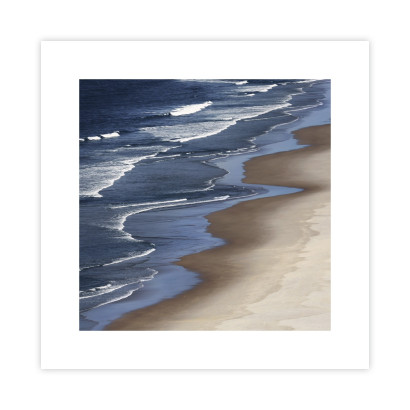 Plaża II Plakat : Rozmiar - 30x30 cm